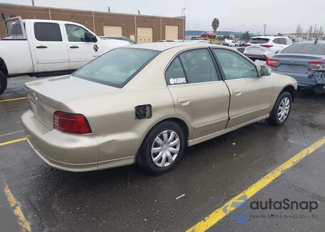 2001 Mitsubishi Galant Es z USA, uszkodzony, nr VIN 4A3AA46G21E034794